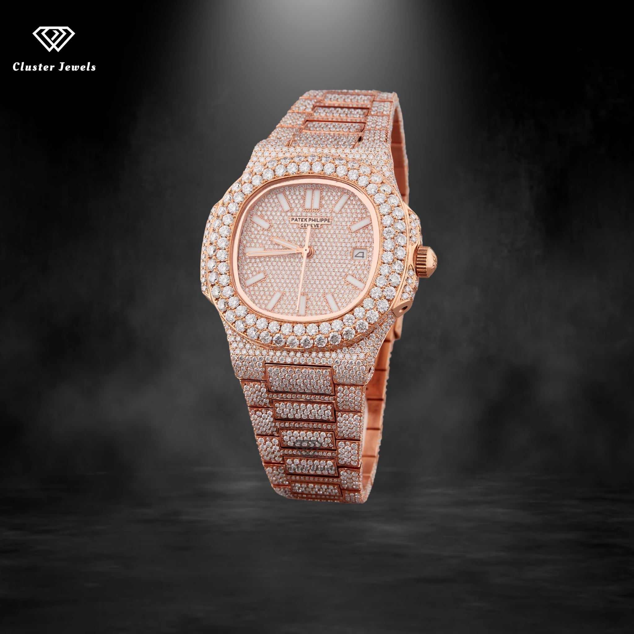 Fully Hip Hop Moissanite Iced Out Watch