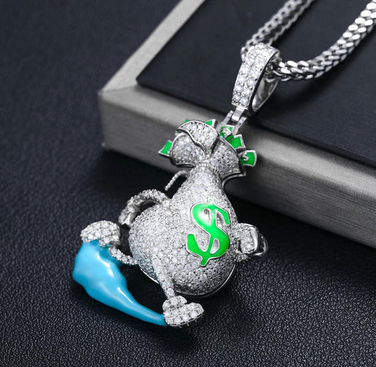 Running Moneybag Pendant